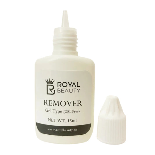 Remover ROYAL, Gel pentru indepartare extensii gene, dizolvă rapid adezivul, capacitate 15 ml