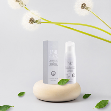 Șampon ROYAL pentru extensii gene, cu perie pentru curățare