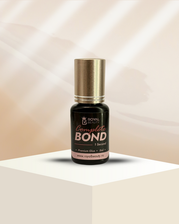 Adeziv Premium pentru extensii de gene, ROYAL Complete Bond, rezistență 6-8 saptămâni, uscare 1 secundă