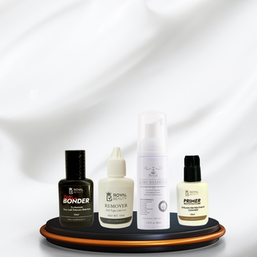 Kit complet soluții pentru extensii de gene – by Royal Beauty