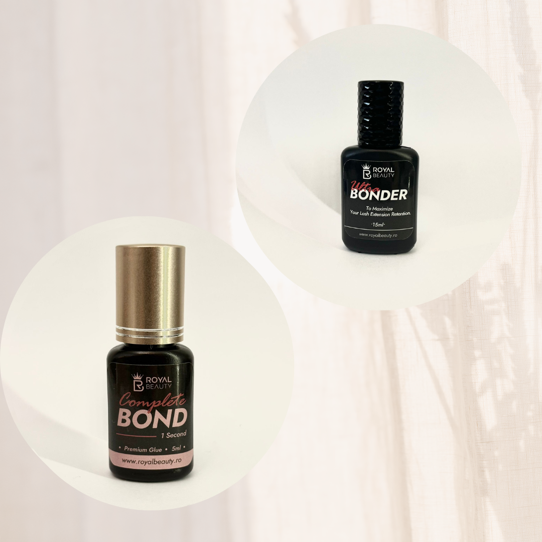 Royal Lash Master Kit – Adeziv Complete Bond + Ultra Bonder