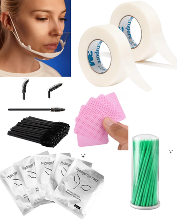 Pachet consumabile extensii gene – kit complet pentru tehnicieni