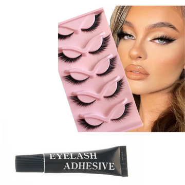 2 x Adeziv profesional pentru gene banda sau smocuri-1 ml-cadou gene false