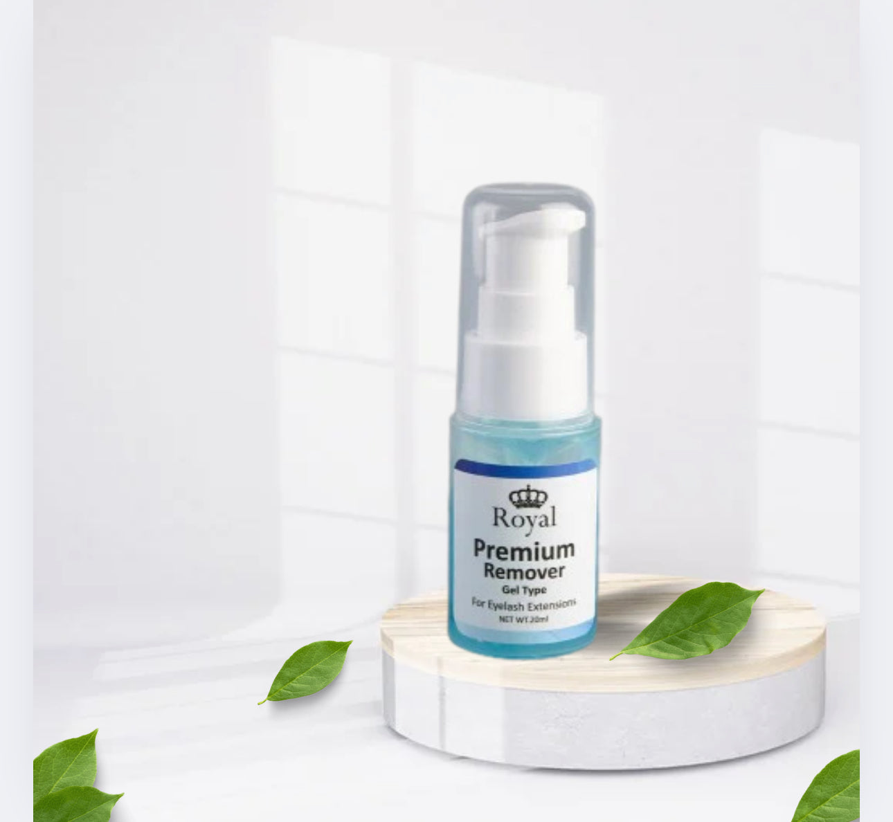Remover ROYAL, Gel pentru extensii gene, pentru ochi sensibili, capacitate 20ml