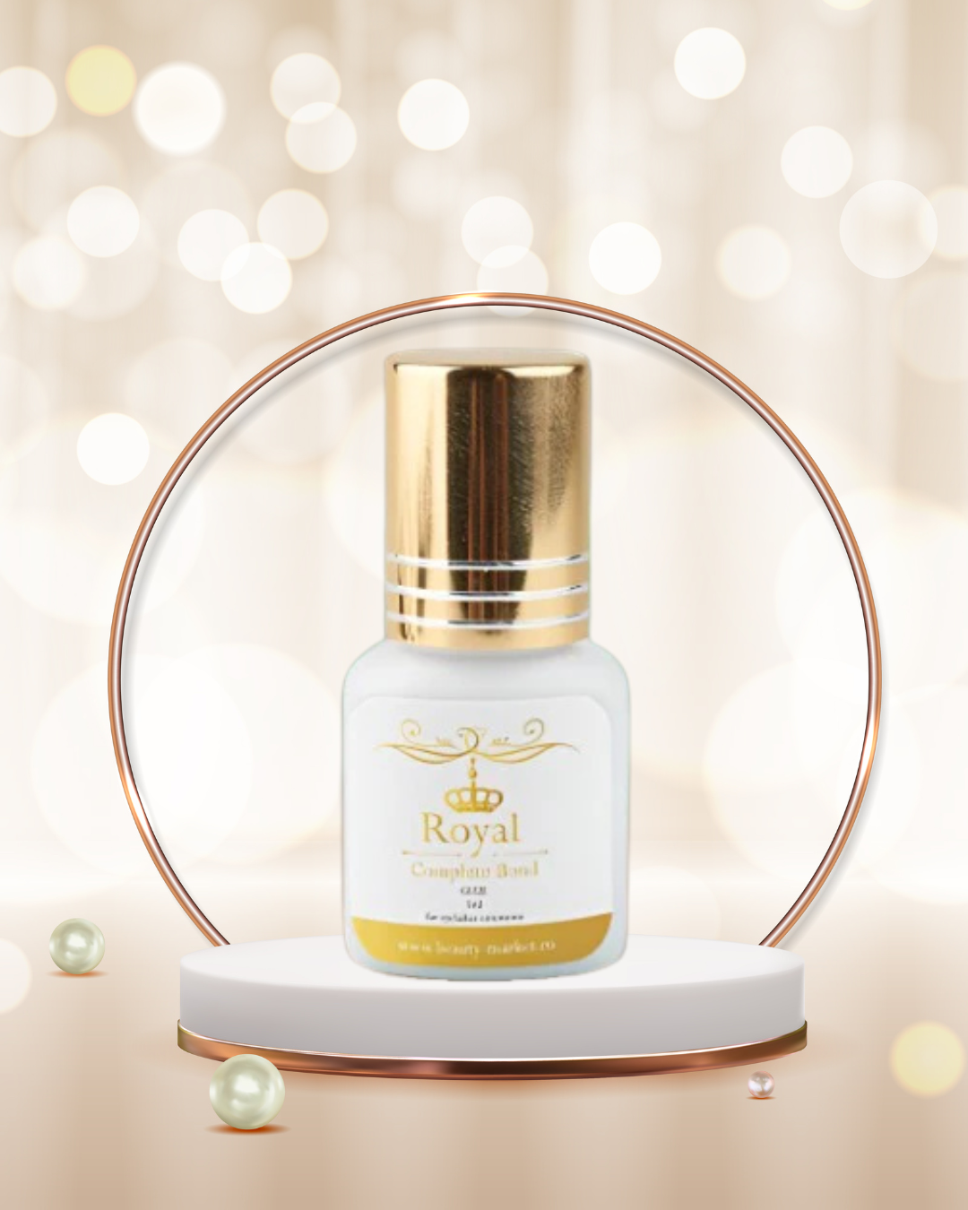 Adeziv Premium ROYAL 5ml, Complete Bond (black), rezistență 7 saptămâni, uscare 1 secundă