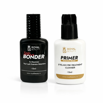 Pachet Profesional – Primer + Bonder pentru Extensii de Gene