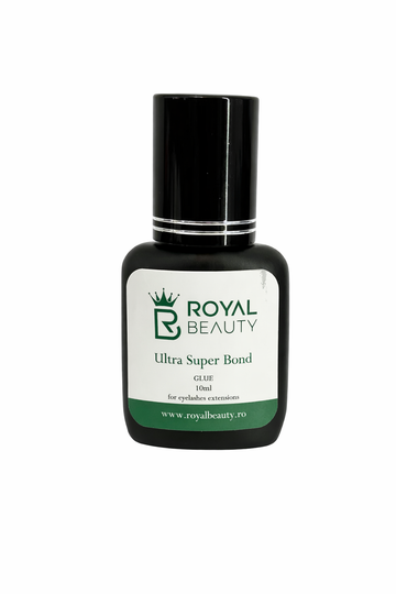 Adeziv Premium pentru extensii de gene , ROYAL Ultra Super Bond (black), rezistență 6-7 saptămâni, uscare 1-2 secunde, 10 ml