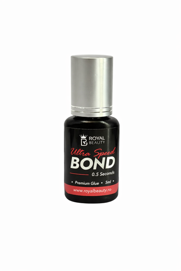 Adeziv Premium pentru extensii de gene, ROYAL Ultra Speed Bond, rezistență 6-8 saptămâni, uscare 0.5 secunde