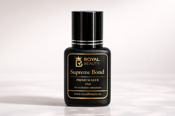 Adeziv Premium pentru extensii de gene , ROYAL Supreme Bond (black), rezistență 6-7 saptămâni, uscare 1-2 secunde, 10 ml