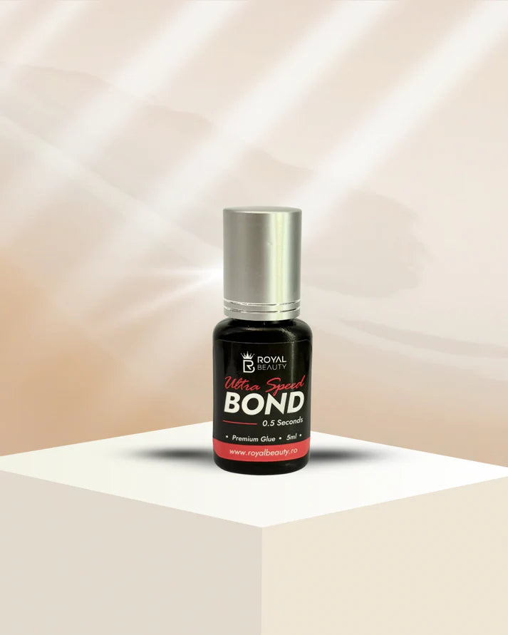 Adeziv Premium pentru extensii de gene, ROYAL Ultra Speed Bond, rezistență 6-8 saptămâni, uscare 0.5 secunde