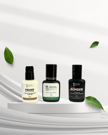 Pachet Royal Ultra super bond- adeziv profesional extensii gene ultra super bond (10 ml), primer Royal și Ultra Bonder Royal