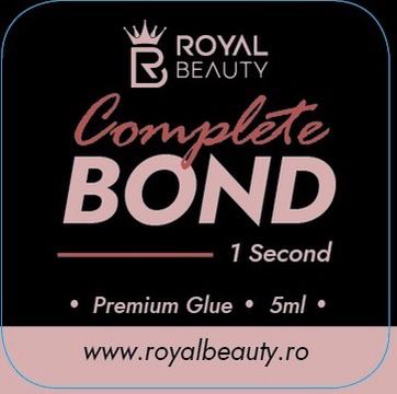 Adeziv Premium ROYAL 5ml, Complete Bond, rezistență 6 saptămâni, uscare 1 secundă