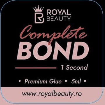 Adeziv Premium ROYAL 5ml, Complete Bond, rezistență 6 saptămâni, uscare 1 secundă