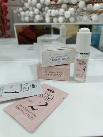 NBM Beauty Kit Laminare Gene și Sprâncene – Plicuri pentru Uz Profesional