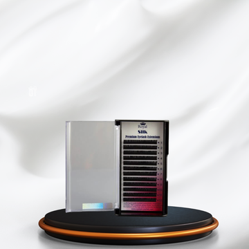 Pachet 2 Cutii Extensii de Gene Premium ROYAL Silk – CC, 0.12 mm, Lungimi 7-8 mm