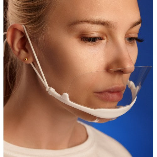 Masca protectie din plastic transparent