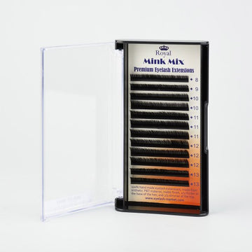 Extensii de gene Royal Mink Mix M007 - 12 rânduri