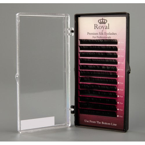 Extensii gene Royal Silk Mix J015 - 12 rânduri