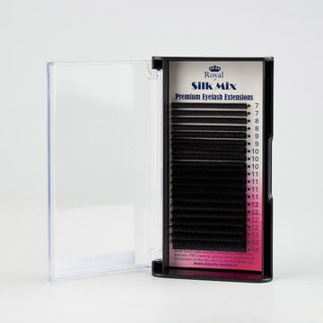 Extensii gene Royal Silk Mix D01 - 20 rânduri